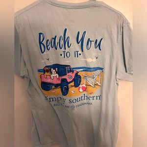 Women’s simply southern Tshirts medium